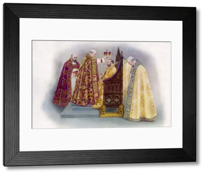 Framed Print : George V / The Queen 1911 Framed Print : George V / The Queen 1911