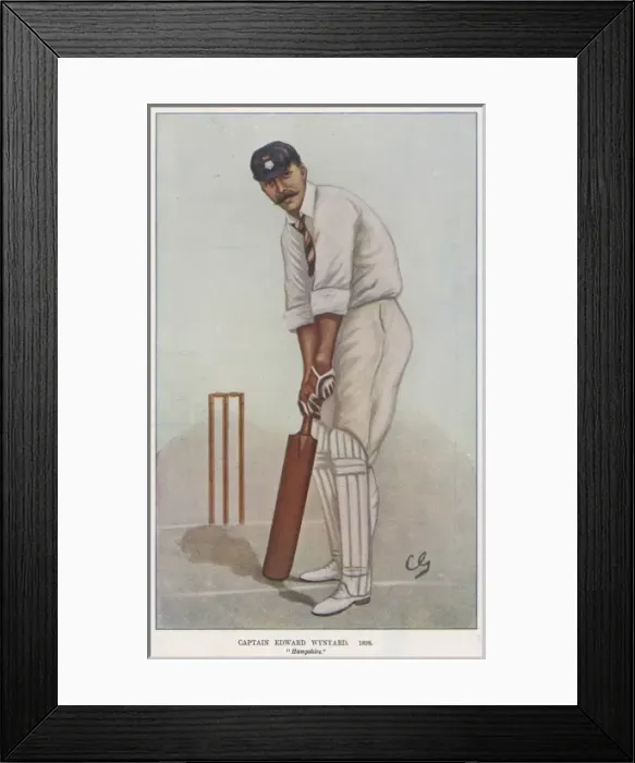 Framed Print : Wynyard / Cricketer Framed Print : Wynyard / Cricketer