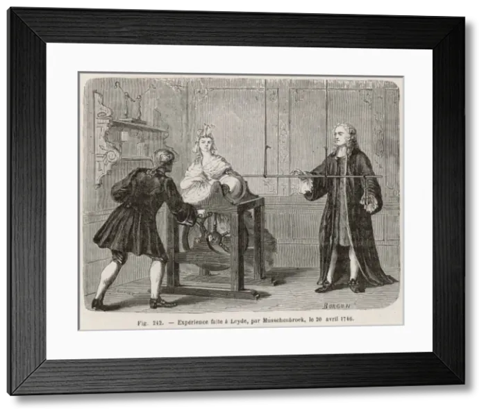 Framed Print : Musschenbroek / Leyden Jar Framed Print : Musschenbroek / Leyden Jar