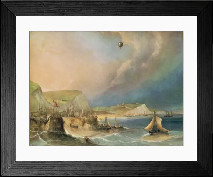 Framed Print : Blanchard Leaves Dover Framed Print : Blanchard Leaves Dover