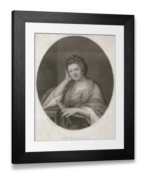 Framed Print : Frances Brooke Framed Print : Frances Brooke
