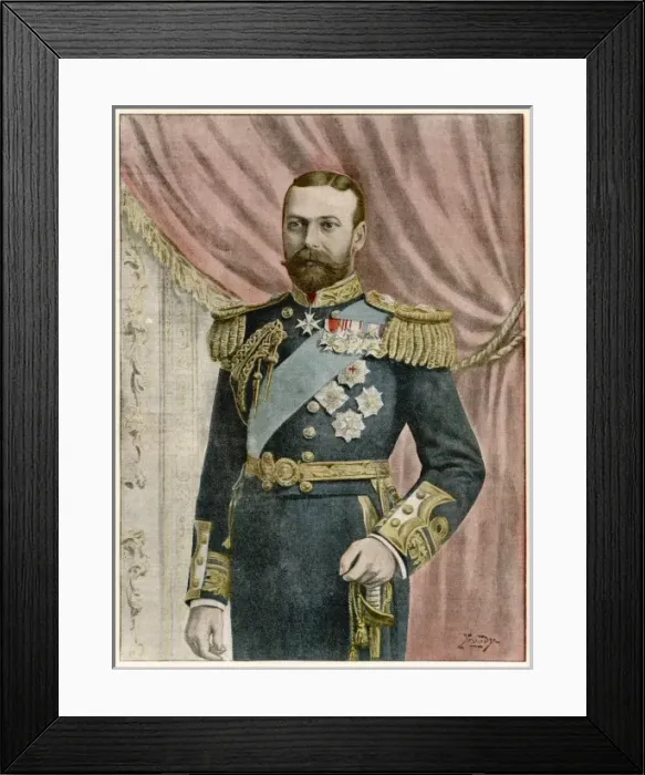 Framed Print : George V / P Journal 1901 Framed Print : George V / P Journal 1901