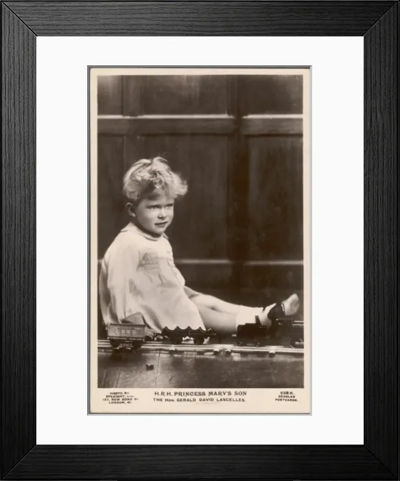 Framed Print : G Lascelles & Toy Train Framed Print : G Lascelles & Toy Train