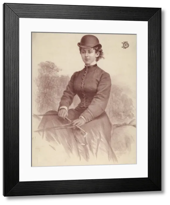 Framed Print : Lady Florence Dixie Framed Print : Lady Florence Dixie