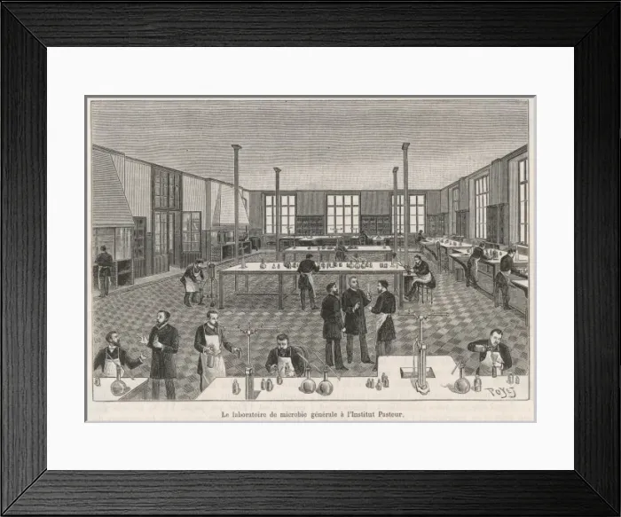 Framed Print : Science / Pasteur Framed Print : Science / Pasteur