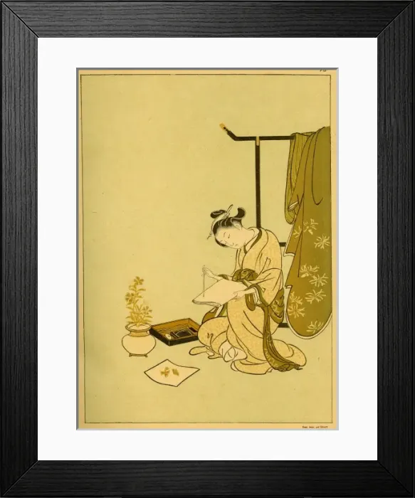 Framed Print : Japanese Artist Framed Print : Japanese Artist
