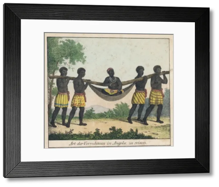 Framed Print : Litter, Angola Framed Print : Litter, Angola