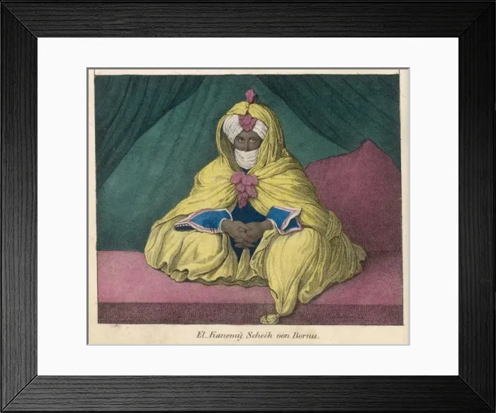Framed Print : Sheikh - Nigeria Framed Print : Sheikh - Nigeria