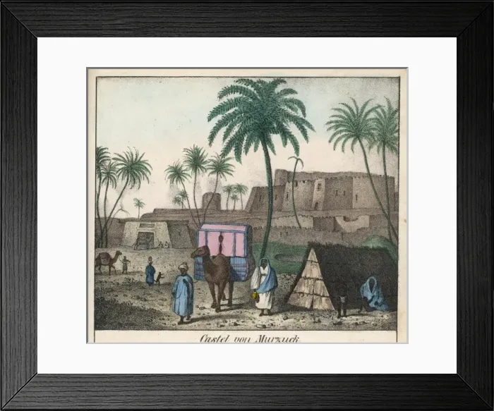 Framed Print : Libya / Murzuq Framed Print : Libya / Murzuq
