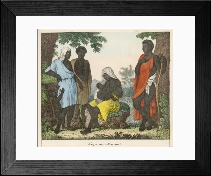 Framed Print : People of Senegal Framed Print : People of Senegal