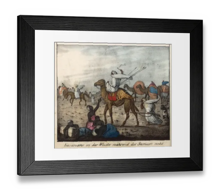 Framed Print : Arab Caravan Framed Print : Arab Caravan
