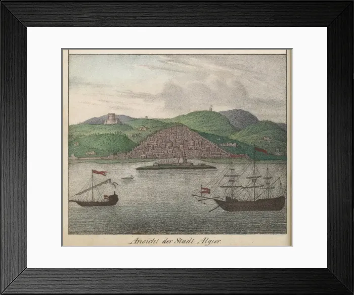 Framed Print : View of Algiers Framed Print : View of Algiers