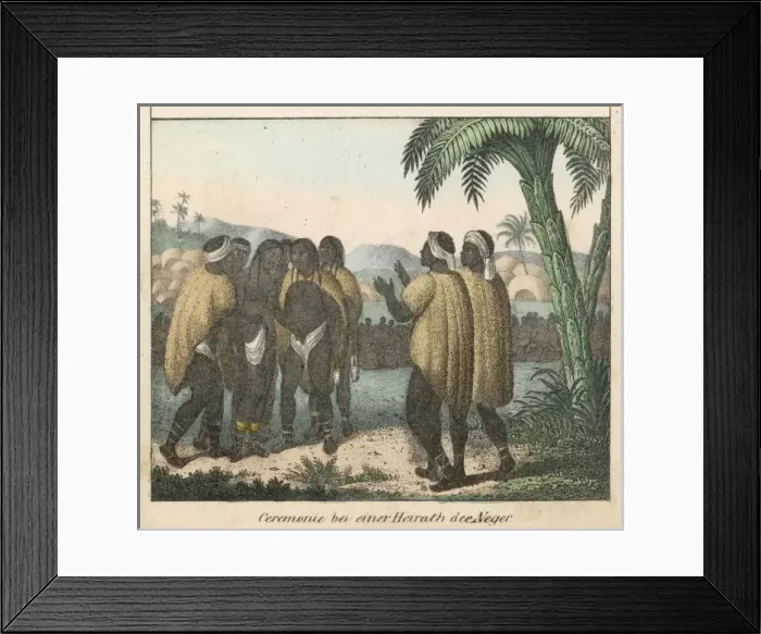 Framed Print : Marriage West Africa Framed Print : Marriage West Africa
