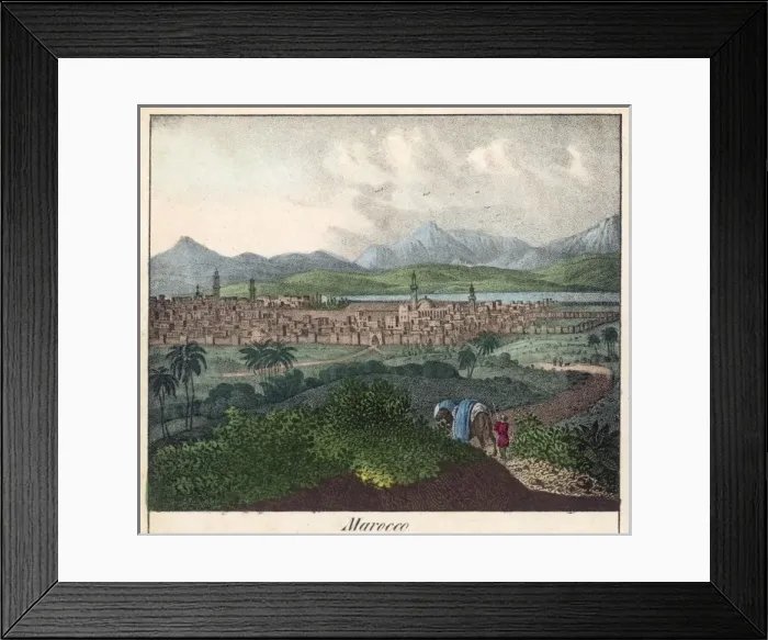 Framed Print : View of Marrakesh Framed Print : View of Marrakesh