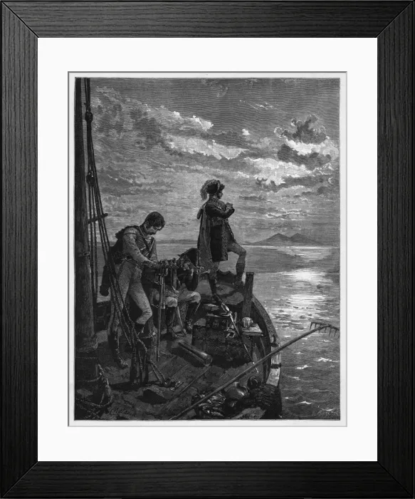 Framed Print : Murat to Corsica Framed Print : Murat to Corsica