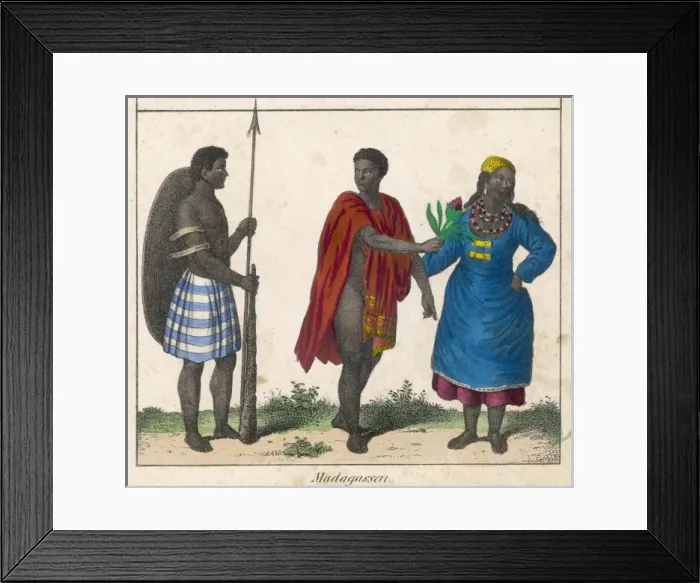 Framed Print : Madagascar People Framed Print : Madagascar People