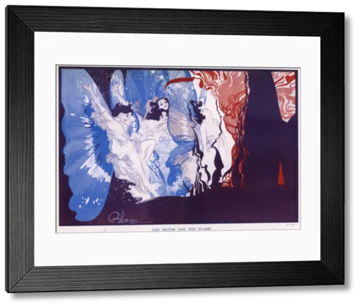 Framed Print : The Moths and the Flame Framed Print : The Moths and the Flame