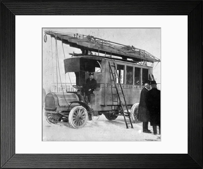 Framed Print : Marconis new movable radio-telegraphic station Framed Print : Marconis new movable radio-telegraphic station