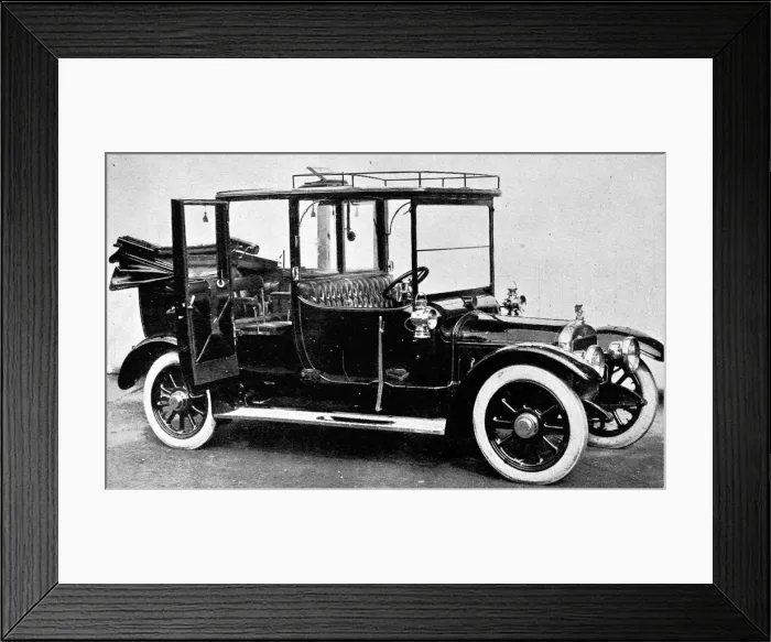 Framed Print : 20h. p. Austin Marlborough Landaulette Framed Print : 20h. p. Austin Marlborough Landaulette