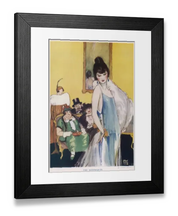 Framed Print : The Mannequin Framed Print : The Mannequin