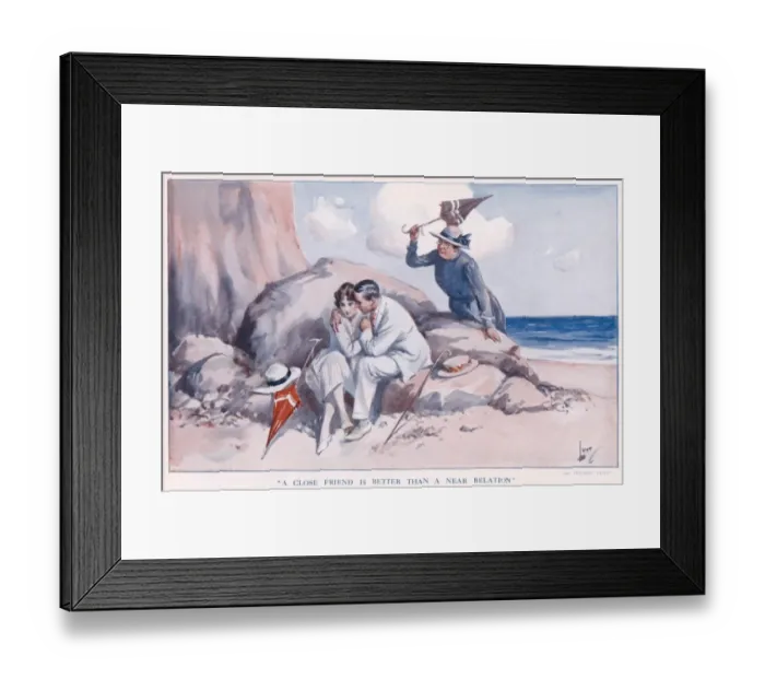 Framed Print : A close friend is better than a near relation Framed Print : A close friend is better than a near relation