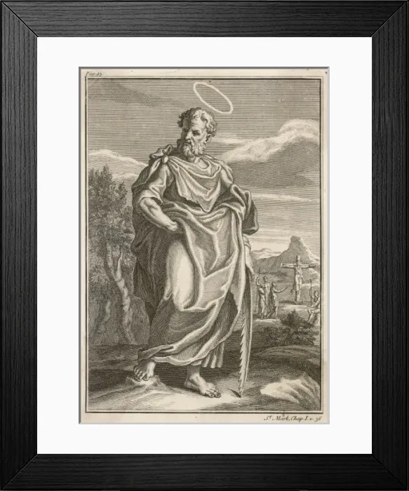 Framed Print : Simon the Zealot 2 Framed Print : Simon the Zealot 2