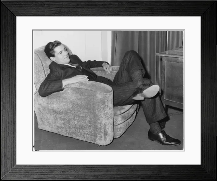 Framed Print : Gent in an Armchair Framed Print : Gent in an Armchair