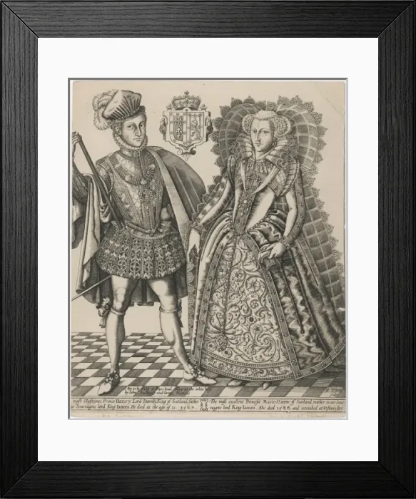 Framed Print : Mary Q of Scots / Darnley Framed Print : Mary Q of Scots / Darnley