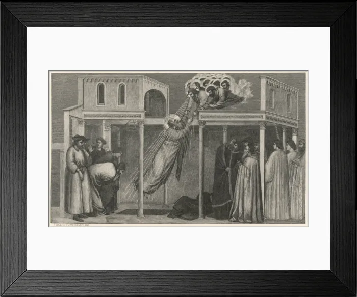 Framed Print : John Evangelist Ascends Framed Print : John Evangelist Ascends