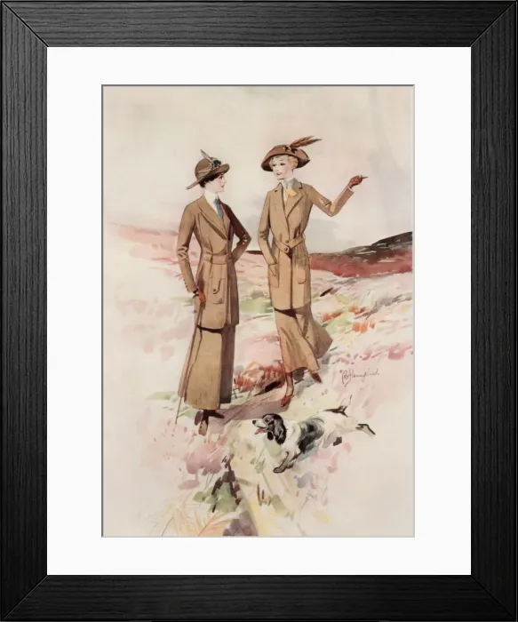 Framed Print : For the Moors by Edmund Blampied Framed Print : For the Moors by Edmund Blampied