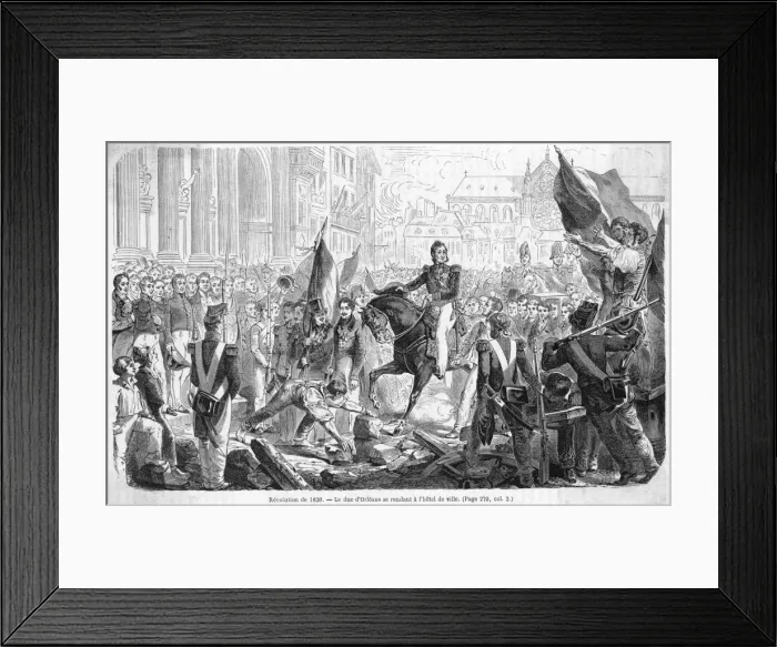 Framed Print : Louis-Philippe Acclaimed Framed Print : Louis-Philippe Acclaimed