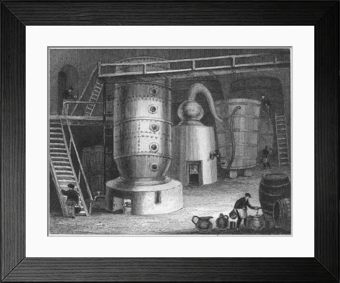 Framed Print : DISTILLERY Framed Print : DISTILLERY