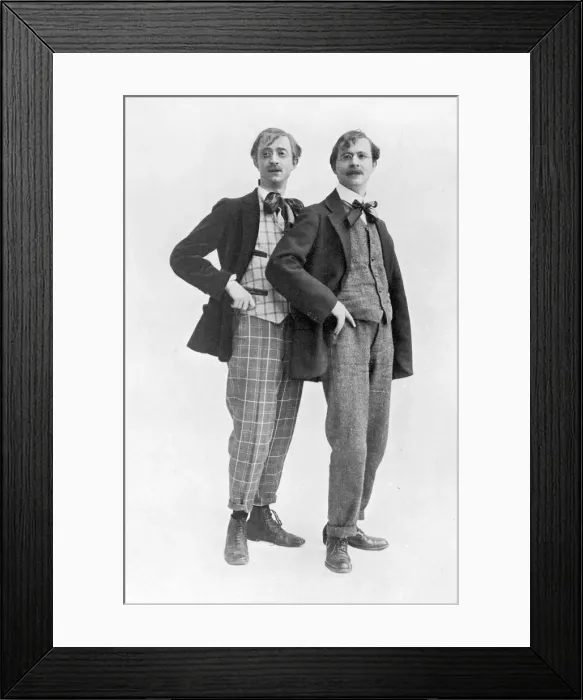 Framed Print : Heath Robinson & Double Framed Print : Heath Robinson & Double