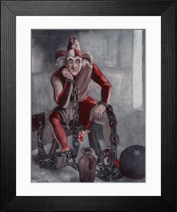 Framed Print : Joke Over by John Gordon Framed Print : Joke Over by John Gordon