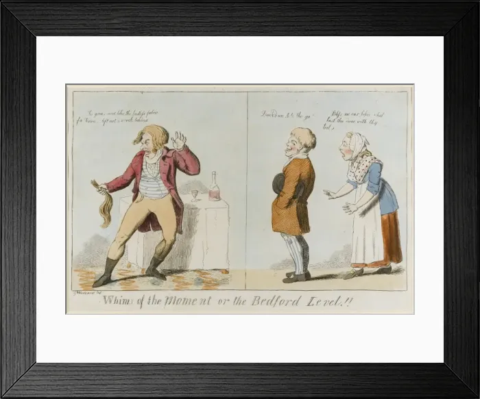 Framed Print : Whims of the moment or the Bedford Level Framed Print : Whims of the moment or the Bedford Level