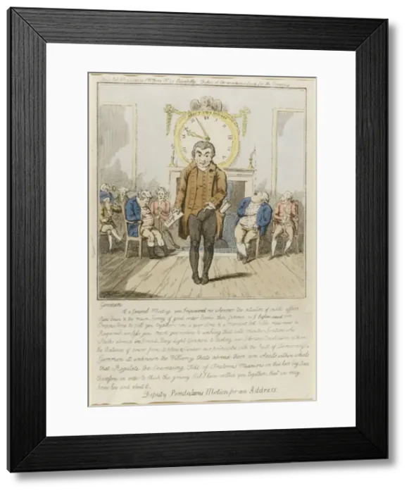 Framed Print : Deputy Pendulum Framed Print : Deputy Pendulum
