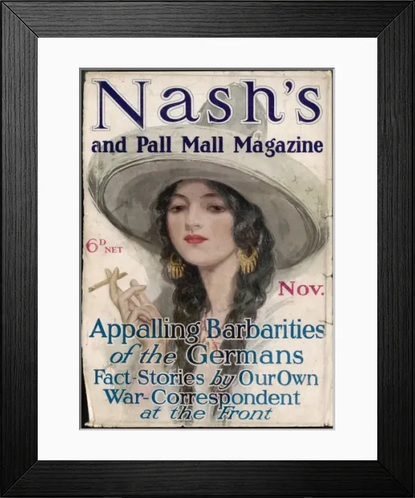 Framed Print : Nashs Magazine Framed Print : Nashs Magazine