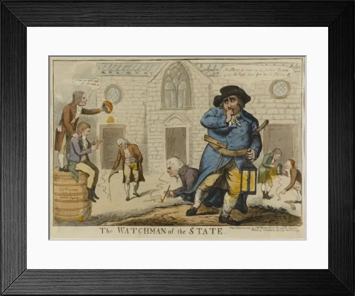 Framed Print : The Watchman of the State Framed Print : The Watchman of the State