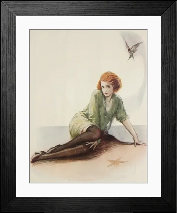 Framed Print : The Castaway by Charles Buchel Framed Print : The Castaway by Charles Buchel