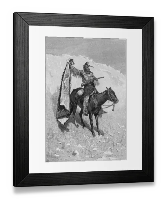 Framed Print : Racial / Friendly Scout Framed Print : Racial / Friendly Scout