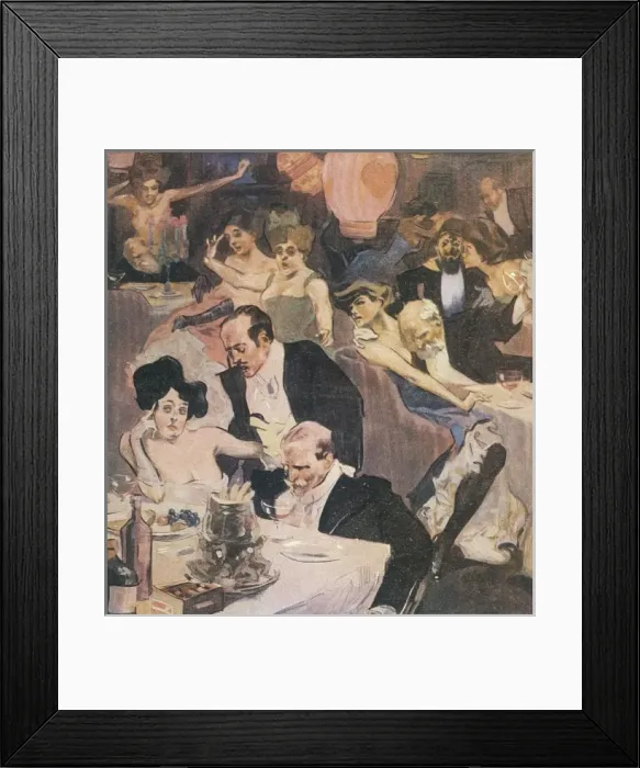 Framed Print : Drunken Carnival Party Framed Print : Drunken Carnival Party