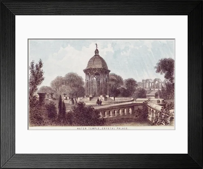 Framed Print : Crystal Palace Temple Framed Print : Crystal Palace Temple