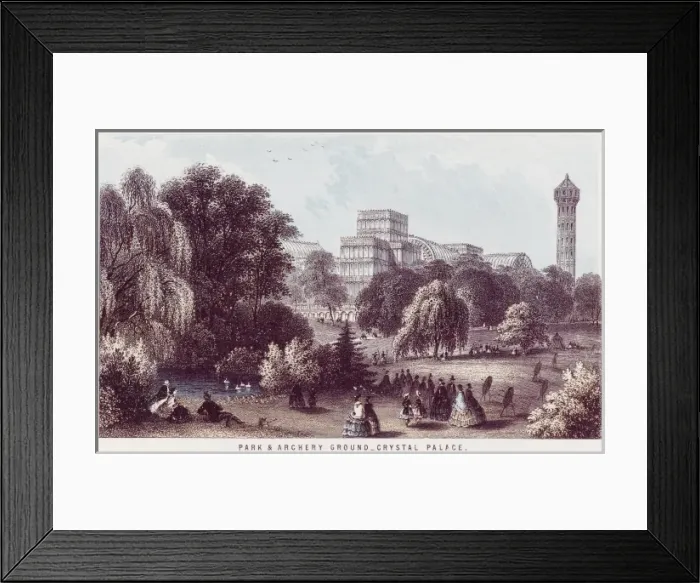Framed Print : Crystal Palace Archery Framed Print : Crystal Palace Archery