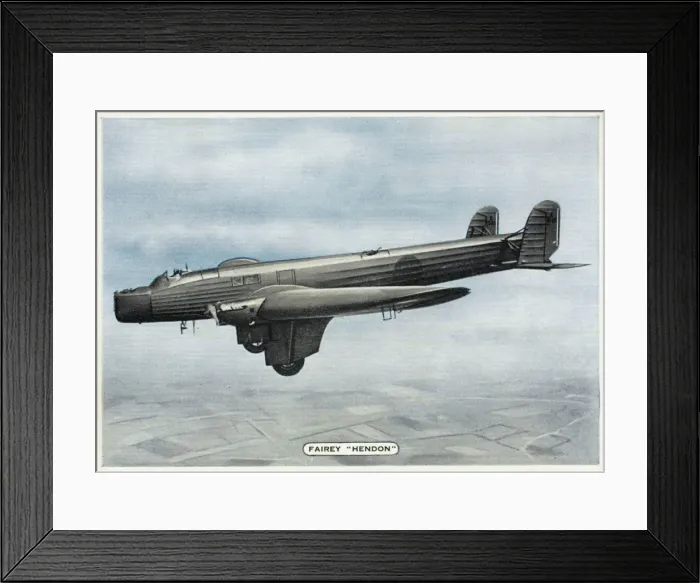 Framed Print : FAIREY HENDON Framed Print : FAIREY HENDON