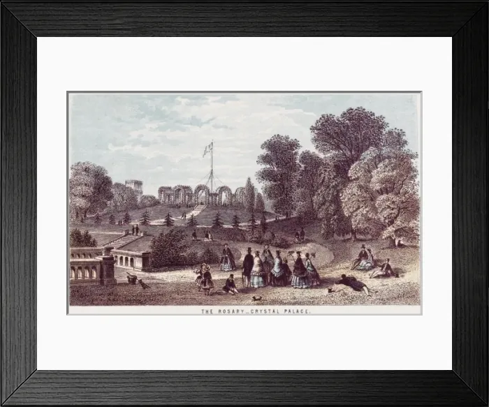 Framed Print : Crystal Palace Rosary Framed Print : Crystal Palace Rosary