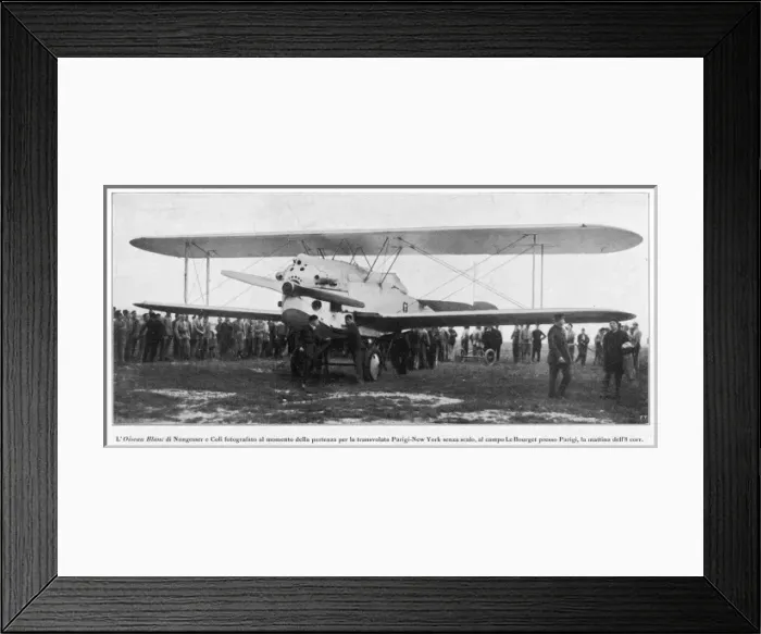Framed Print : Nungessers Attempt - 3 Framed Print : Nungessers Attempt - 3