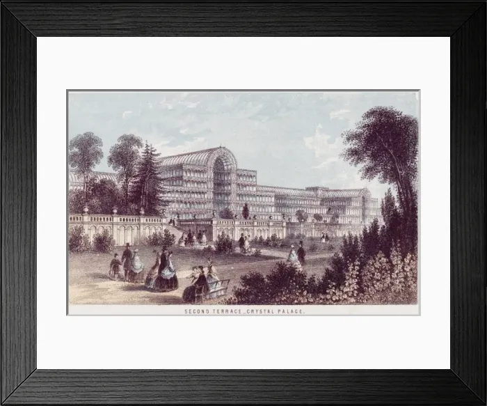 Framed Print : Crystal Palace Terrace Framed Print : Crystal Palace Terrace