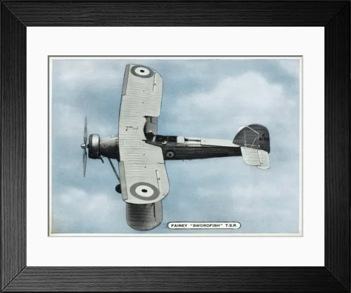 Framed Print : FAIREY SWORDFISH Framed Print : FAIREY SWORDFISH