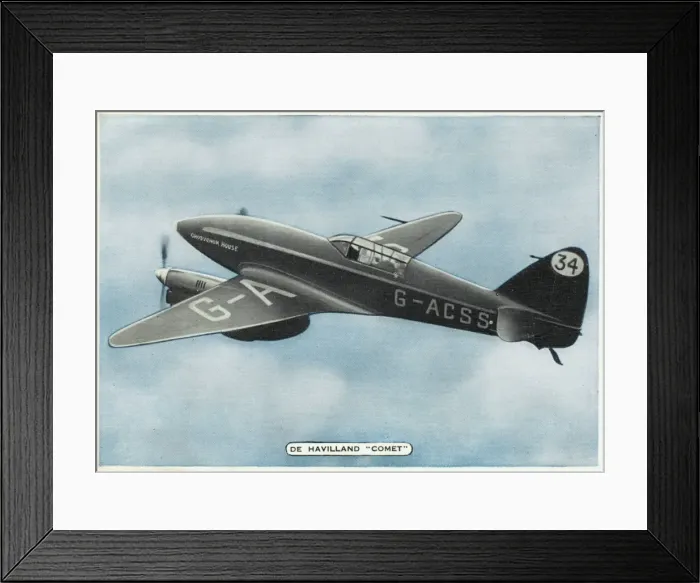 Framed Print : De Havilland Comet Framed Print : De Havilland Comet