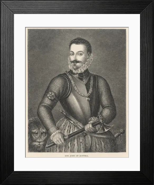 Framed Print : Don Juan of Austria - 8 Framed Print : Don Juan of Austria - 8